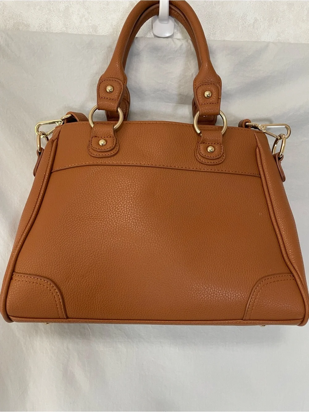 Danbury Mint Structured Tote, Custom Made Initial Monogram Series, Carry Options